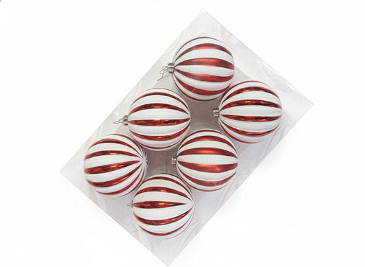 Set 6 globuri Santa Christmas