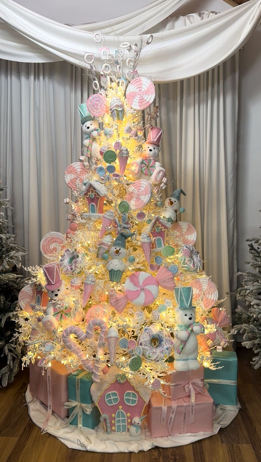 Brad Candy roz-verde 210cm - VÂNZARE