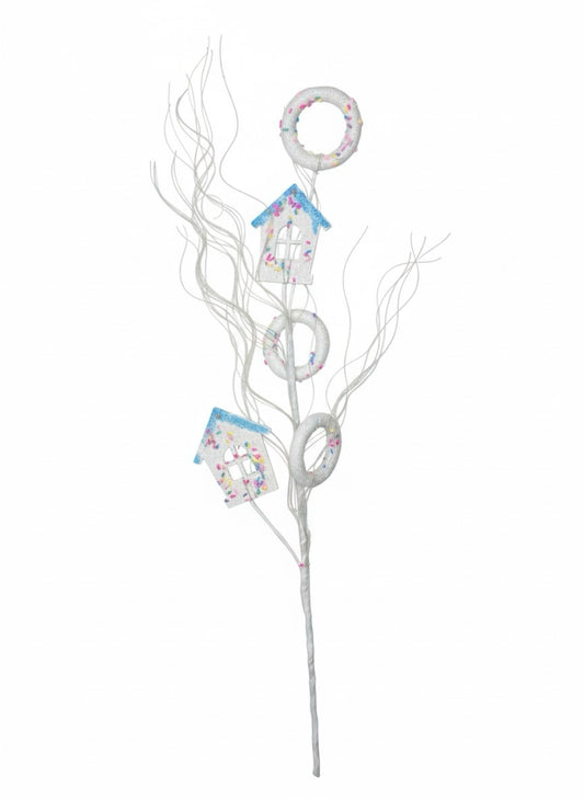 Set 5 crenguțe HO HO HO