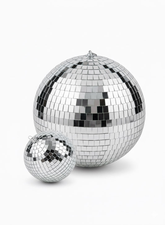 Glob Disco argintiu
