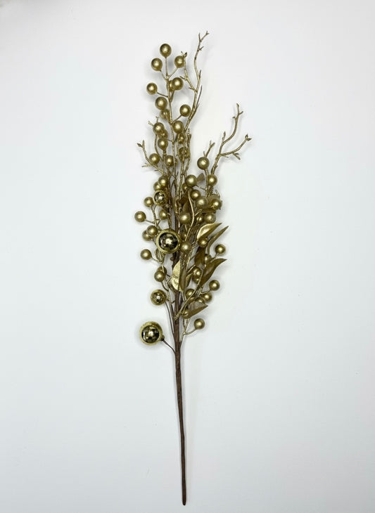 Crenguță de Crăciun gold