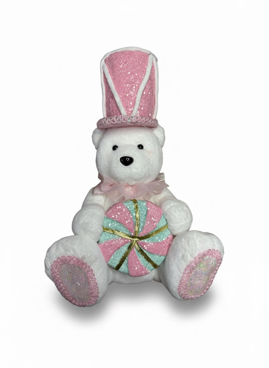 Ursuleț decorativ roz